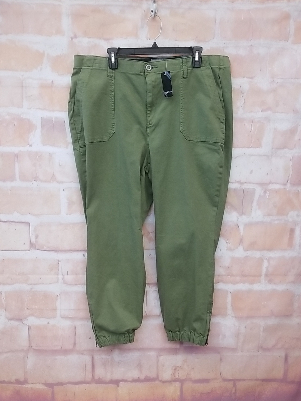 Torrid Olive Green Cargo Jogger Pants